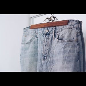 Madewell High Waisted Curvy Fitzgerald Wash Jean in Tall